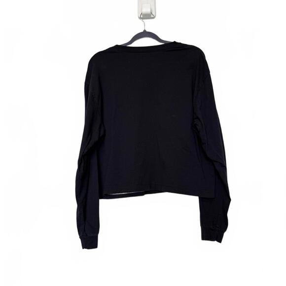 Basquiat Cropped Long Sleeve Tee - Picture 2 of 3